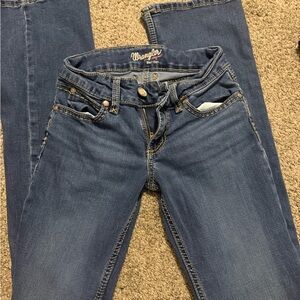 Wrangler Women's Classic Blue Boot Cut Jeans